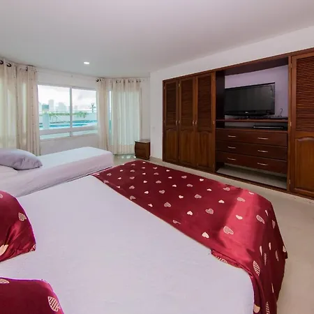 Hospedaje,torres Del Lago, Cartagena, Turismocolombia-fit *