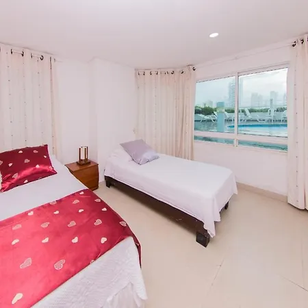 Hospedaje,torres Del Lago, Cartagena, Turismocolombia-fit Apartamento *